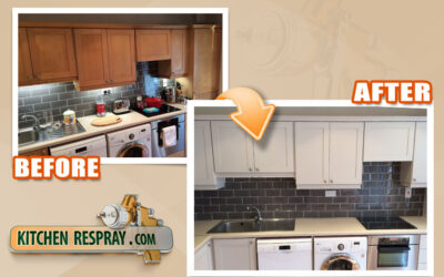 Kitchen respray Makeover
