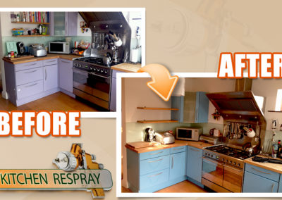 Our Gallery - Kitchen Respray from any colour to any colour